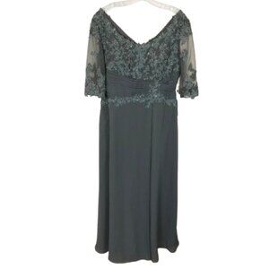 NWT JJ's House Women Size XL Chiffon Evening Mother Bride Wedding Gown Dress NEW